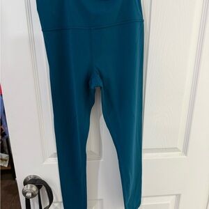 Athleta Ultra High rise Elation 7/8 Deep Teal Ultra High Rise Leggings